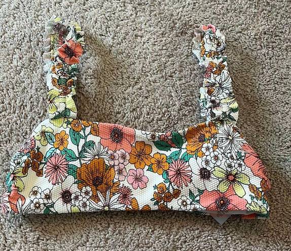 Raisin's  Floral Bikini Top