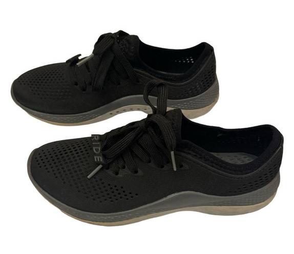 Crocs  Women's LiteRide 360 Pacer Sneakers - Black/Slate