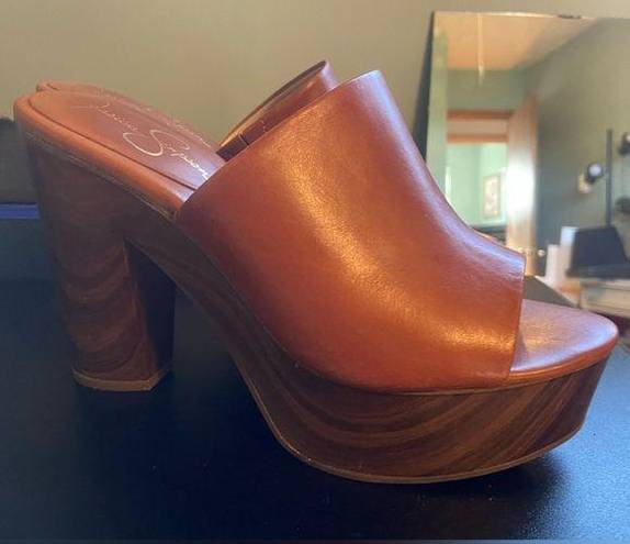 Jessica Simpson Heeled Mules