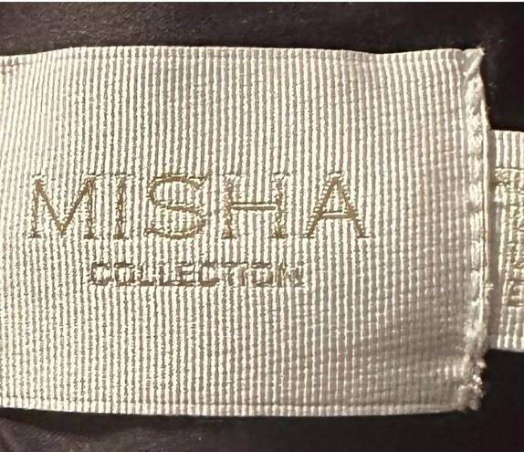 Misha Collection  Jumpsuit Size 4 Black Preowned Gorgeous, Timeless Piece.
