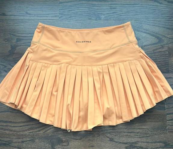 goldhinge pleated skirt Size M