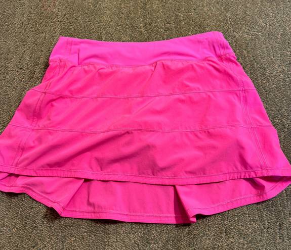 Lululemon pink skirt tall