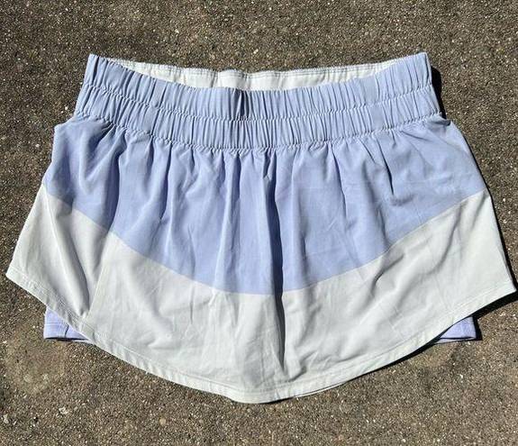 Lululemon  Periwinkle and White Tennis Pickleball Golf Skort Preppy Size 8