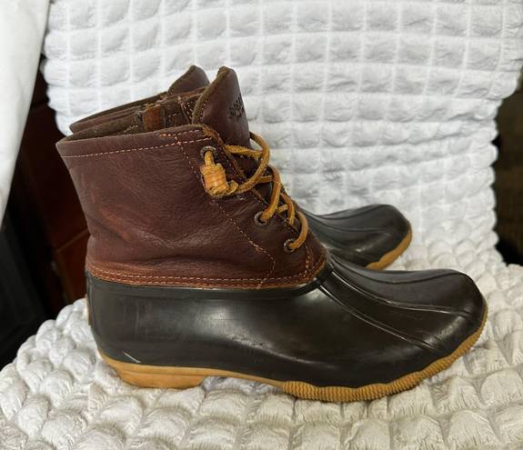 Sperry Saltwater Water-Resistant Cold Weather Duck Boots