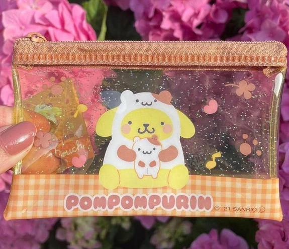 Sanrio  Pompompurrin Glitter Mini Bag