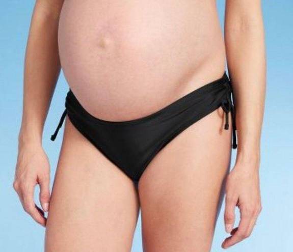 Isabel Maternity Maternity Side-Tie Swim Brief -  by Ingrid & Isabel™ Black