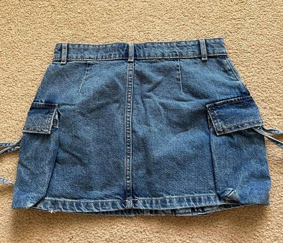 Jean Mini Skirt