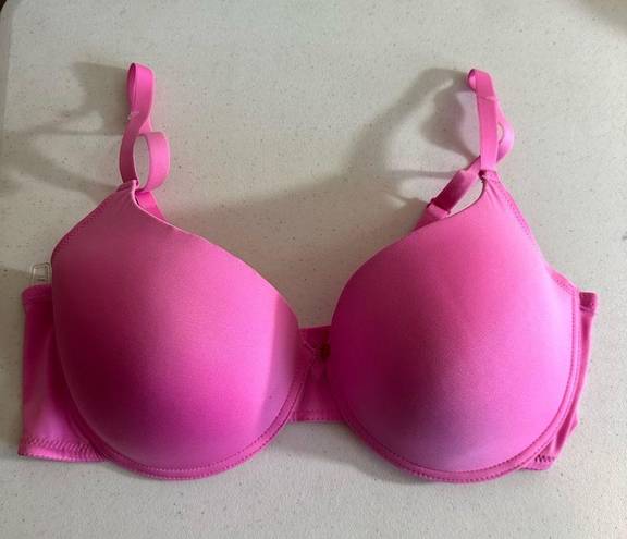 Juicy Couture  Bra 42D Pink Padded Underwire Adjustable Clasp Back