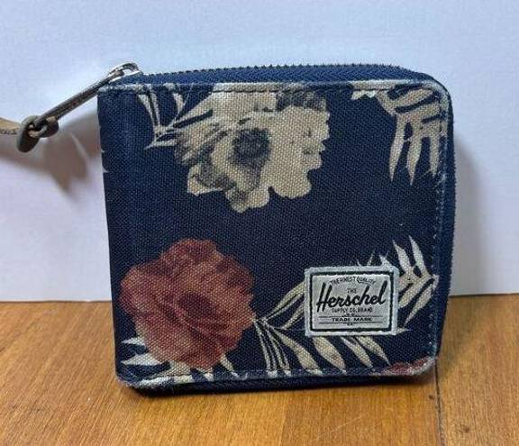 Krass&co Herschel Supply . Tyler Wallet Floral Zip-Around Unisex Multicolor