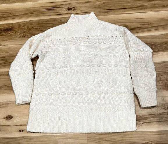 Lou & grey  Knit White Sweater Women’s Medium