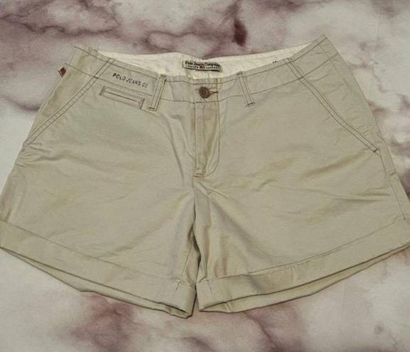 Polo NEW  Jeans Co. Ralph Lauren women's size 6 khaki shorts