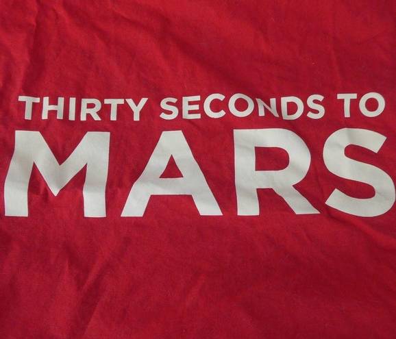 ma*rs Thirty 30 Seconds to  30STM Red VIP Tour Tote Bag 2010 2011 RARE Jared Leto