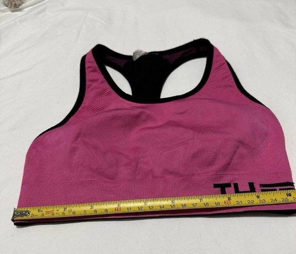 Tommy Hilfiger  Reversible Sports Bra Sz Extra Small XS Pink / Black