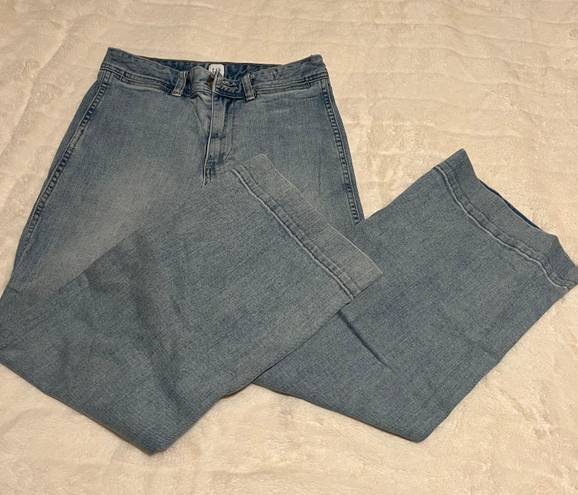 Gap High Rise Wide Leg Jeans