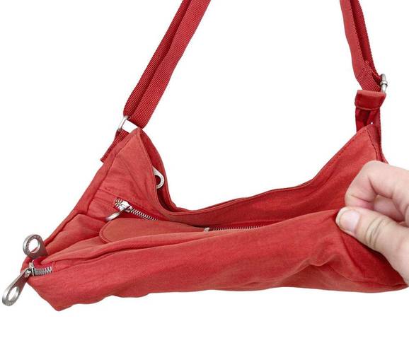 Baggallini  Red Orange Shoulder Bag