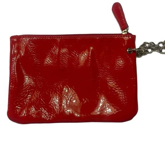 Krass&co NY& Red Clutch purchased not used