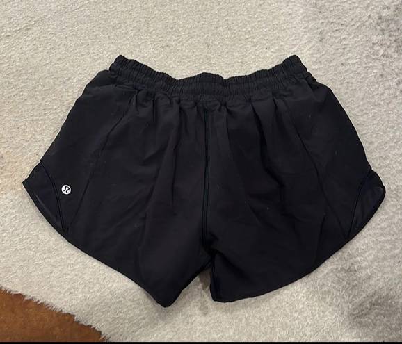 Lululemon Hotty Hot Shorts Low Rise 4” Black