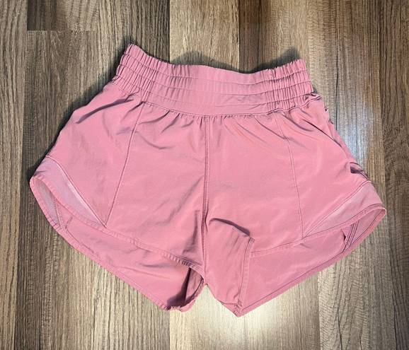 Lululemon High-Rise Hotty Hot Shorts