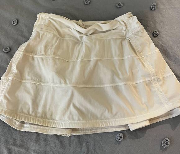 Lululemon White Skirt