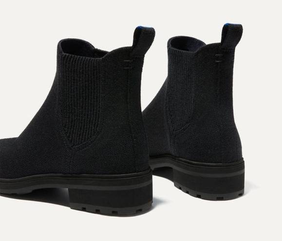 Rothy's Rothy’s The Lug Boot Merino Wool Onyx Black