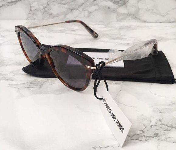 Elizabeth and James  Wright 53mm Cat Eye Tortoise Sunglasses