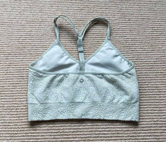 Rbx Active RBX Women's Ice Blue Seamless Jacquard Sports Bra