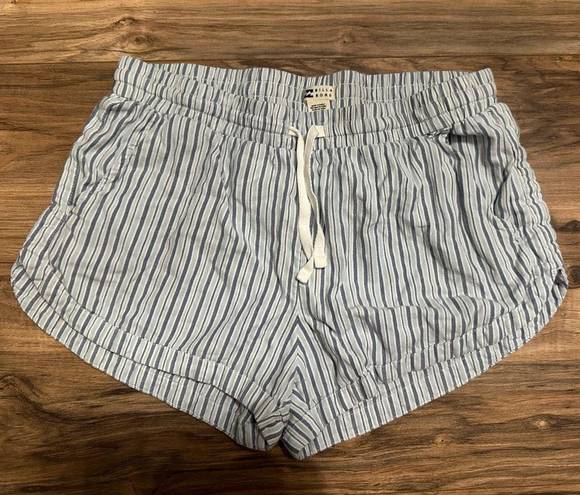 Billabong  elastic Waist Striped Shorts