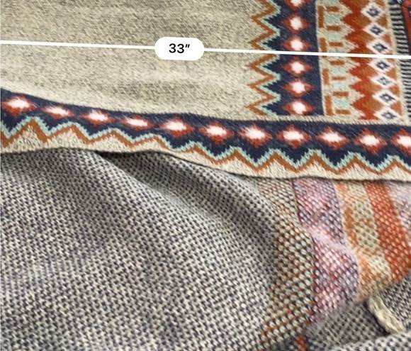 FATE. Aztec Boho Hooded Cardigan Sweater Size Large NEW Stitch Fix