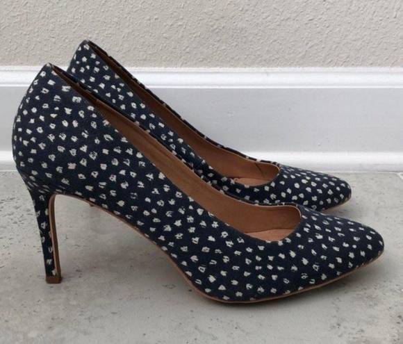 Loft Women's Denim Speckled Pumps Size 9