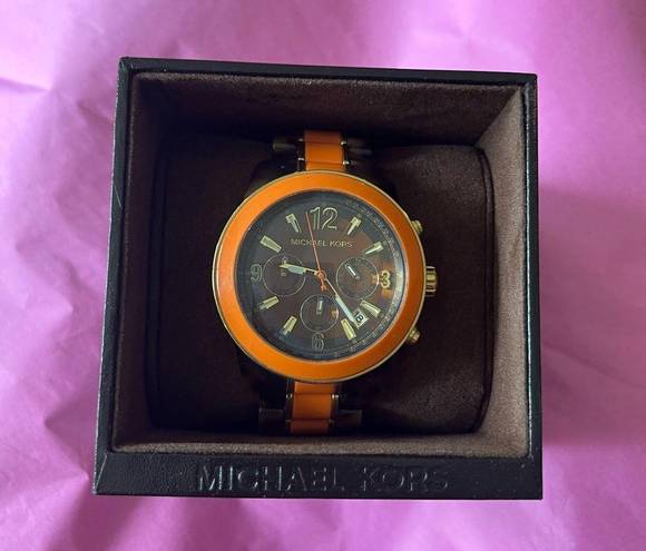 Michael Kors  MK5765 Ladies Stainless Steel Chronograph Watch RARE