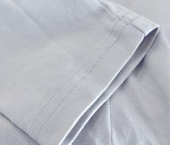 Patagonia Organic Cotton Gray V Neck Dress w/ pockets!Sm 3/4 length…