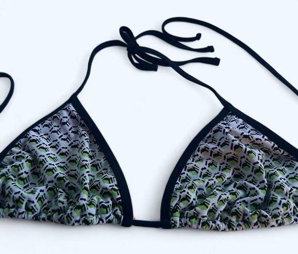 Target Peter Pilotto x  geo print triangle bikini top, ladies XL, beachy, retro