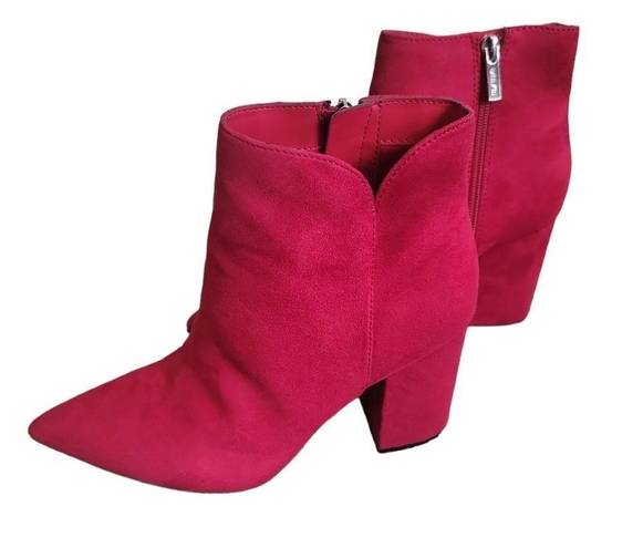 Unisa  Red Ankle Boots Sz 7M