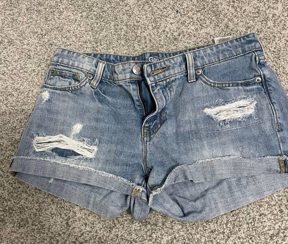 Gap Distressed Denim Shorts