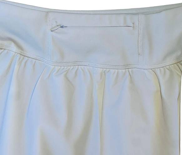 Spanx  Women’s Get Moving White 17” Workout Active Tennis Skort Skirt L