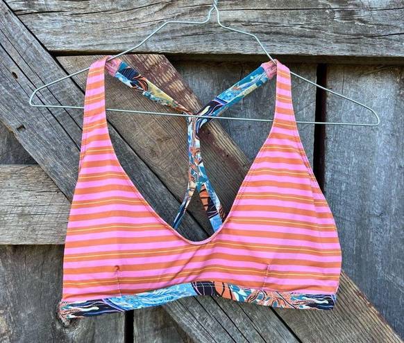 Patagonia Medium 2 Piece Bikini Swimsuit Striped