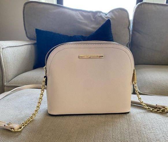 Steve Madden cream cross body bag