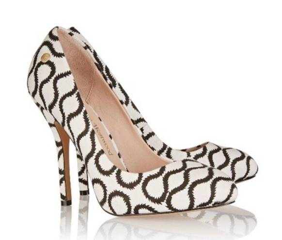 Vivienne Westwood Squiggle Print Maggie Pumps