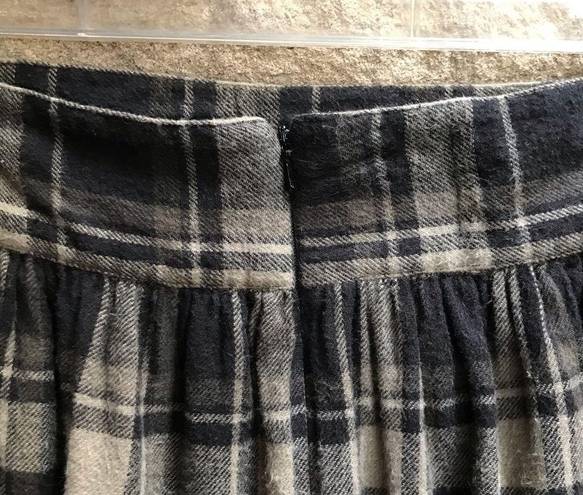 Harper Leon &  Schoolgirl Plaid Flannel Skirt Black Green Grunge 90s Goth small