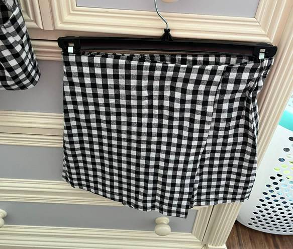 SheIn Gingham Matching Set 