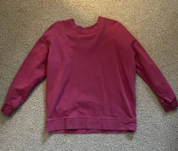 Lululemon Perfectly Oversized Crew Guava Pink Size 8 - $79 (26% Off Retail)  - From Margaux