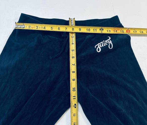 Juicy Couture Vintage  sweatpants velvet navy blue women's size M