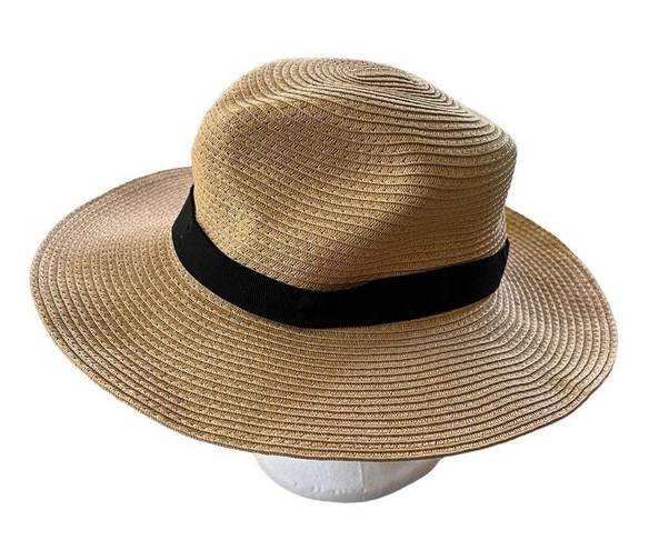 J.Crew  factory Packable straw hat M/L NWT