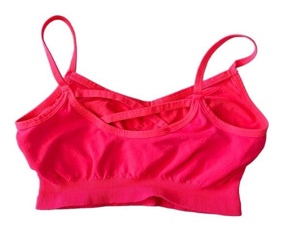 Free People Movement Fp Movement women hot pink strappy sports bra