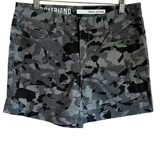 DKNY  Jeans City Boyfriend Camo Shorts