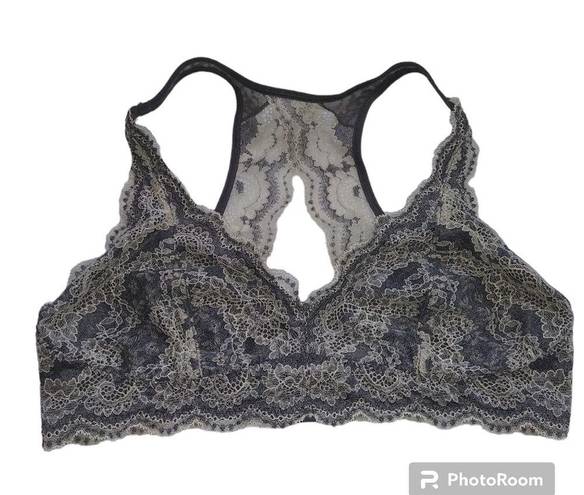 Felina  Heather Gray T Back Bralette Size M