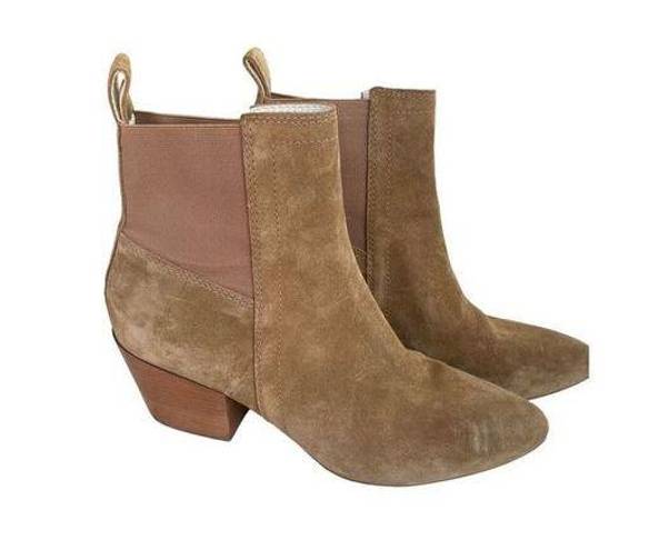 Harper Matisse  Tan Leather Ankle Boots 9 - Women | Color: Beige camel brown  | S