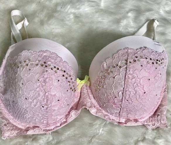 Victoria's Secret, Intimates & Sleepwear, New Pink Lace Sparkly Bra