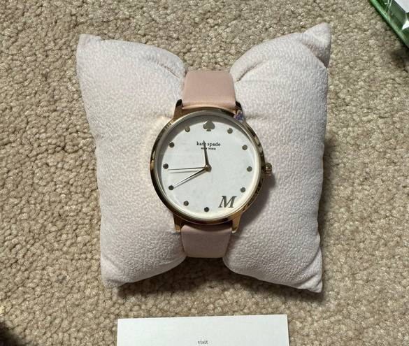 Kate Spade Wrist Watch Gold Light Pink M