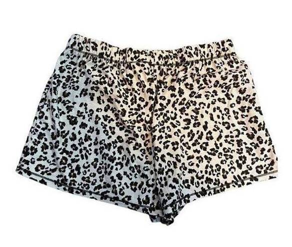 Jaclyn Smith Jaclyn Intimates Animal Print Lounge Shorts Size M